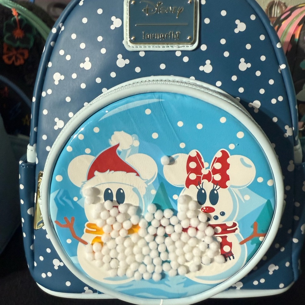Disney Loungefly Snowman Backpack